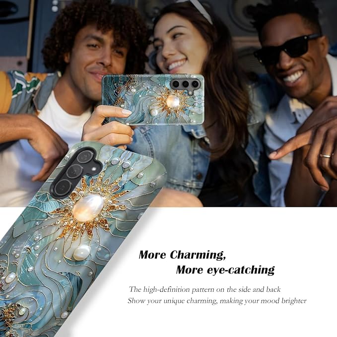 Compatible for Samsung Galaxy S25 FE 5G Case, Dual Layer Heavy Duty 2 in 1 - Image 4