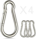sprookber Stainless Steel Carabiner Spring Snap Hook by Sprookber