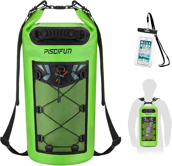 Piscifun Dry Bag, Waterproof Floating Backpack 10L/20L/30L/40L by Piscifun