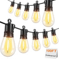 Brightever LED Outdoor String Lights 100FT Patio Lights by Brightever