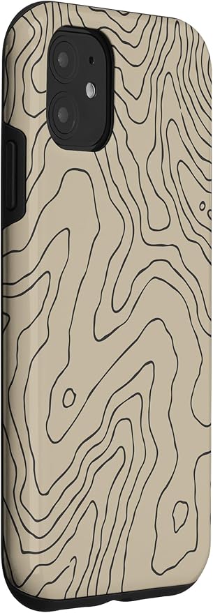 Coyote Country Guide Lines Topographical Contour Map Case - Image 3