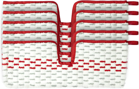 5 Pack Microfiber Mop Refills - Spray Mop & Flat Mop Replacement Pads | Mop Heads Replacements Compatible with ProMist MAX, Washable & Reusable Mop Refills