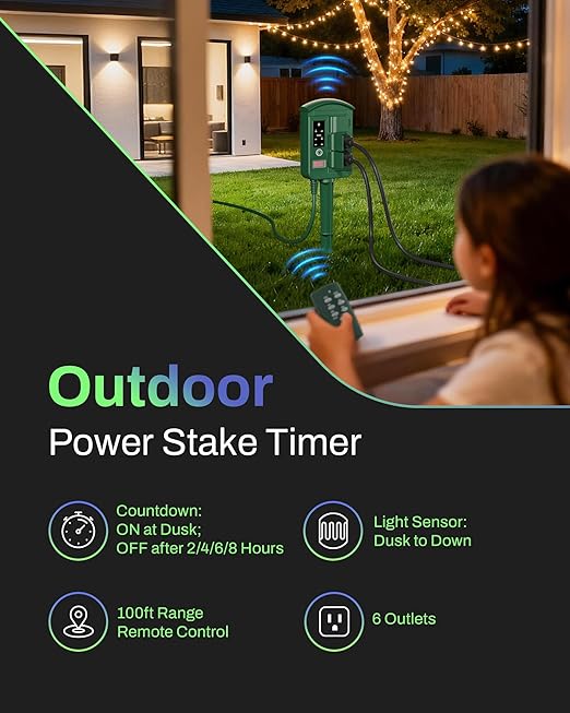BN-LINK Outdoor Power Stake - Image 2