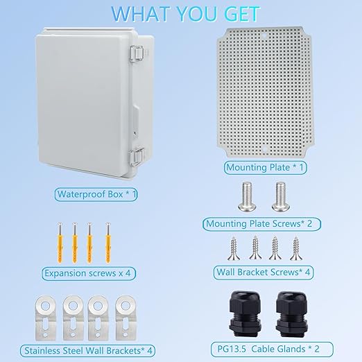 IP67 Waterproof Junction Box, ABS Plastic Electrical Enclosure - Image 7