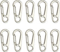 SWATOM Small Mini Carabiner Clip Tiny Spring Snap Hook Keychains Micro by SWATOM