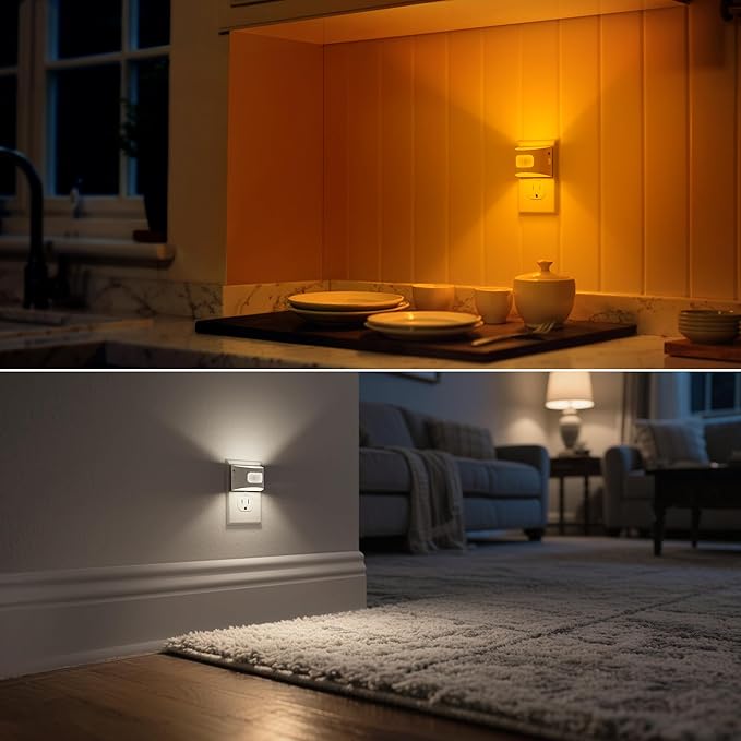 DORESshop LED Night Light, Night Lights Plug into Wall, 3 Color Temperatures - Image 7