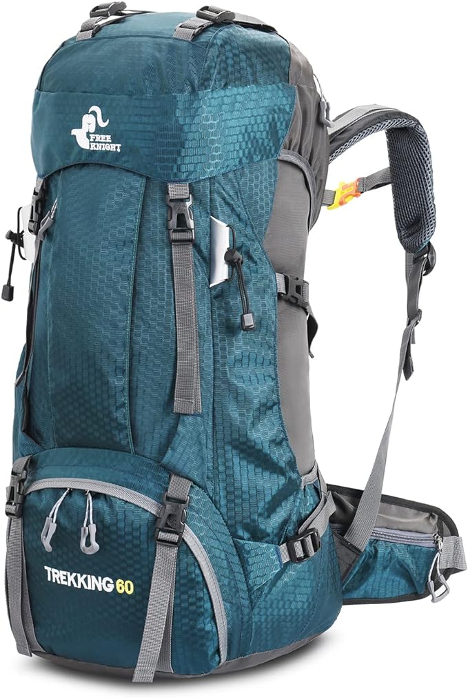 Bseash 60L Waterproof Hiking Camping Backpack by Bseash