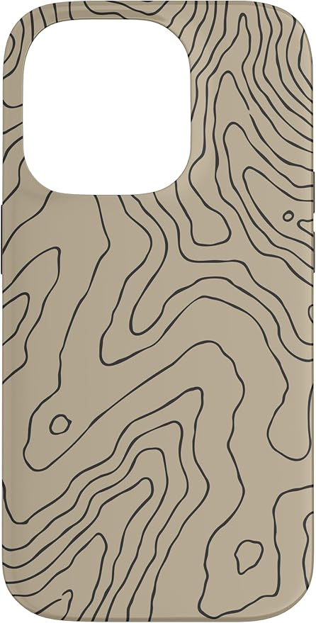 Coyote Country Guide Lines Topographical Contour Map Case by Unknown