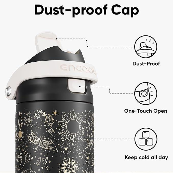 ENCOOL Leakproof Insulated Water Bottle - Image 2