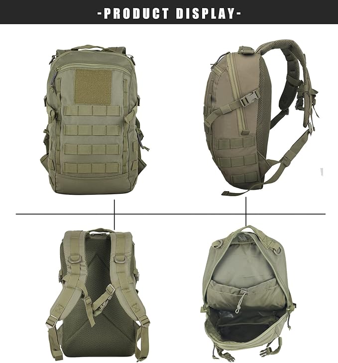Miramrax 12L Small Backpack Day Pack - Image 4