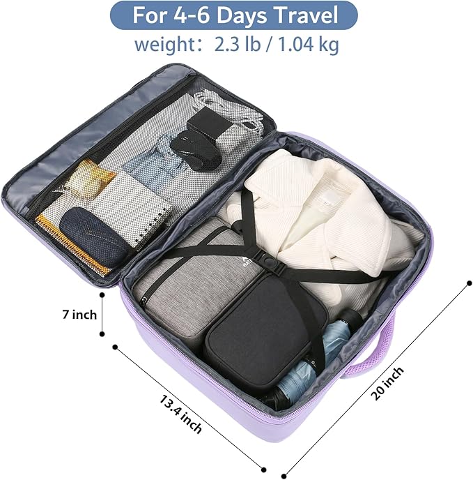 MATEIN Purple Backpack, Extra Large Travel Backpack - Image 4