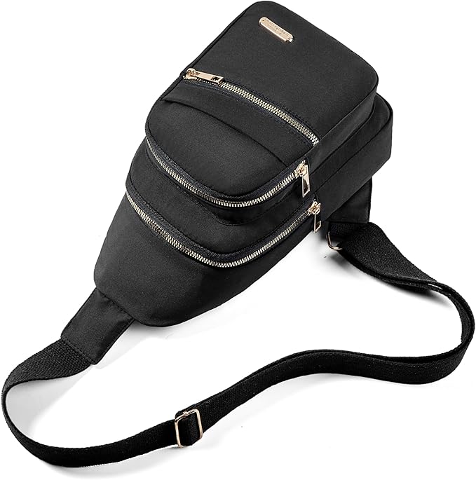 Banelu Small Crossbody Sling Bag Sling Backpack, Chest Bag Daypack Cross Body - Image 5