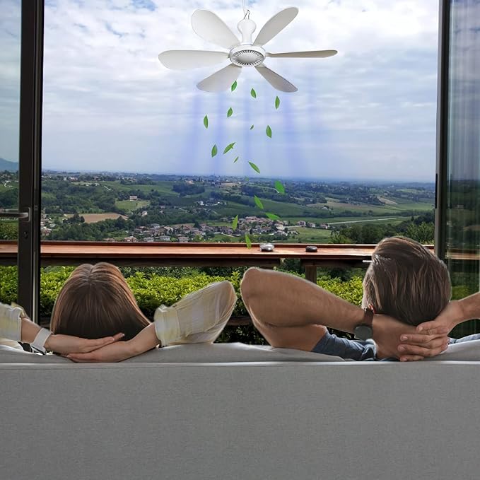 Silent USB Powered Ceiling Fan - Image 2