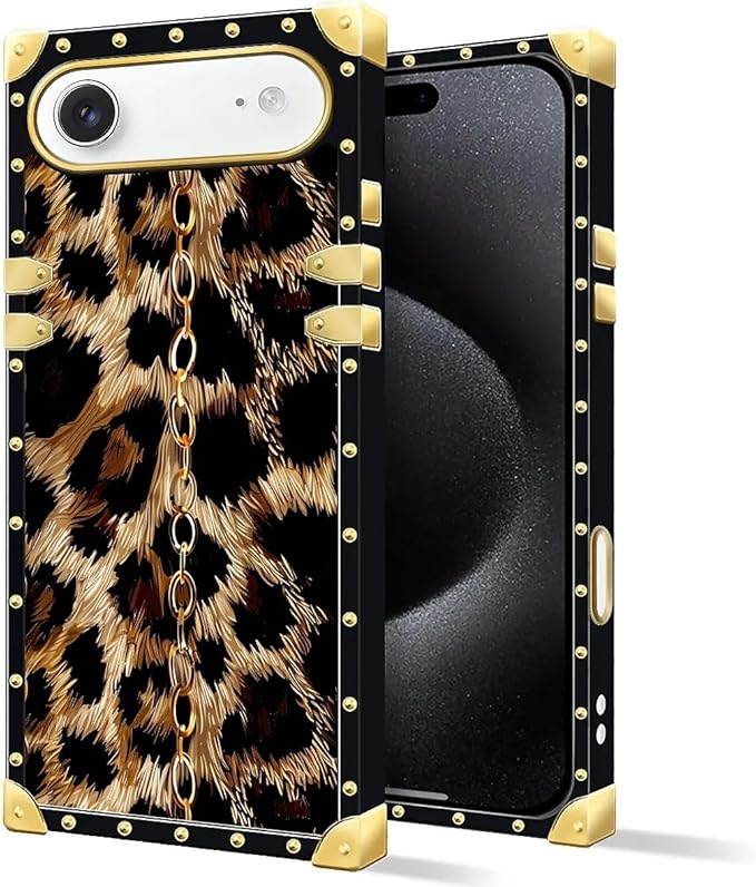 for iPhone 17 Air Case Luxury Golden Decoration - Image 2