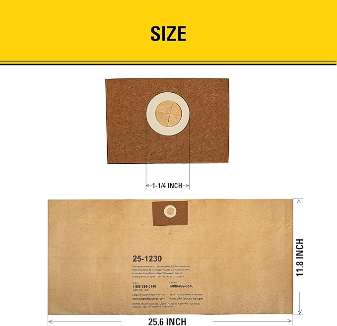 Stanley 25-1230 4-5 Gallon Disposable Filter Bag - Image 3