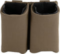 Double Pistol Magazine Pouch, High-Strength Laminate Material, MOLLE Compatible by PointBlankDutyGear