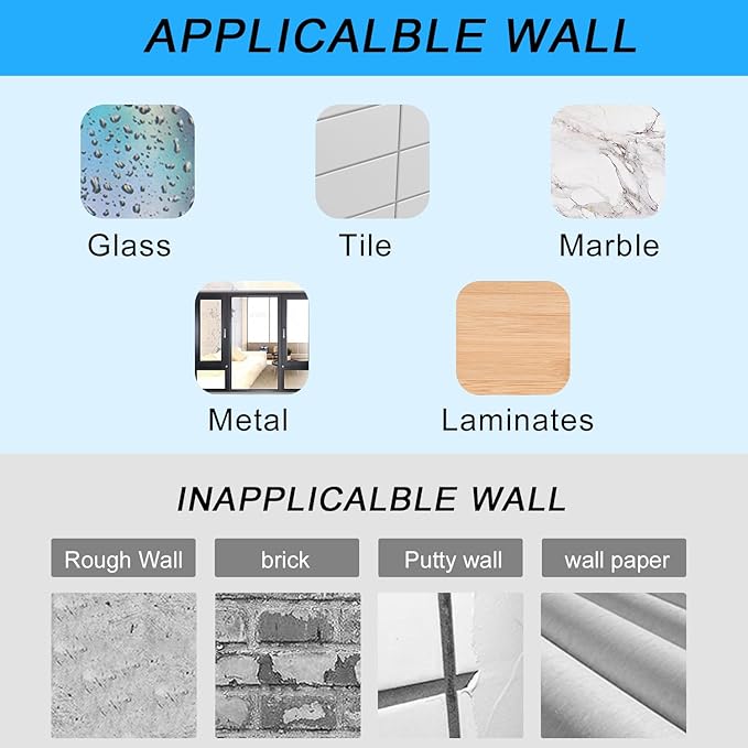 3PACK Adhesive Wall Mount Bracket - Image 4