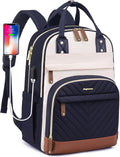 Laptop Backpack for Women, Fits 15.6 Inch Laptop Bag, Fashion Travel Work by BAGSWAN