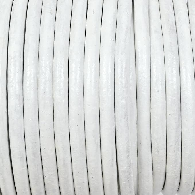 GENIQUE Real/Genuine Round Leather String Cord - Image 3