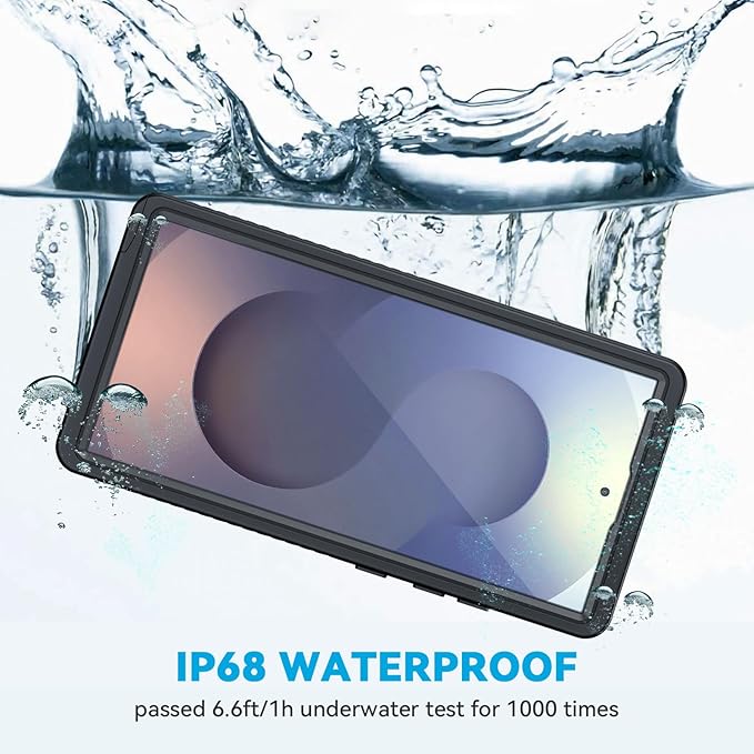 Lanhiem Magnetic for Samsung Galaxy S25 Ultra Case, IP68 Waterproof Dustproof - Image 2