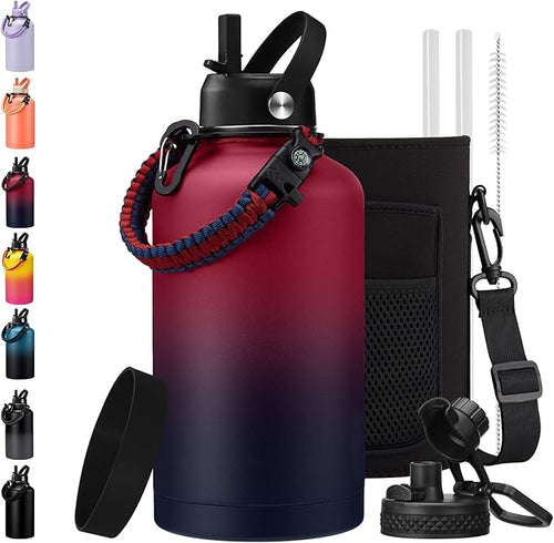 64 OZ Insulated Water Bottles by BENZZO