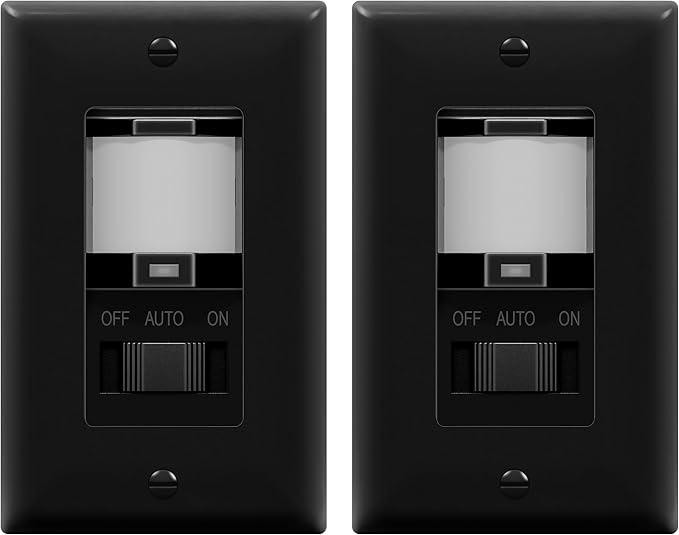 TOPGREENER in Wall PIR Motion Sensor Light Switch, Occupancy Sensor Switch by TOPGREENER