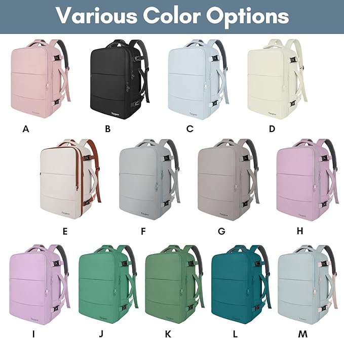 Taygeer Laptop Backpack for Women, TSA Approved Carry On - Image 2