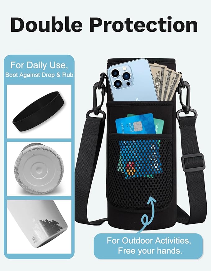 BENZZO 40 oz Water Bottle with Straw - Image 4