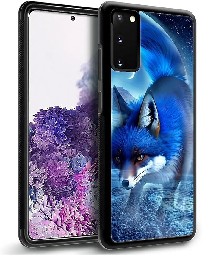 for Samsung Galaxy S20 Plus Case, Snowy Mountain Fox Lake Pattern Graphic - Image 6
