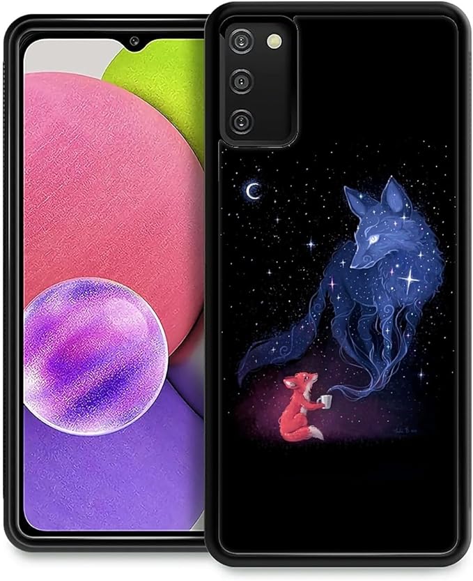for Samsung Galaxy S20 FE Case, Galaxy Fox Wolf Pattern Graphic Design Girl Boy by FKBRCL4U