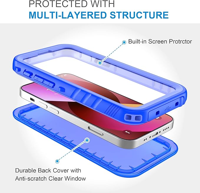 SPORTLINK Compatible with iPhone 13 Mini Waterproof Case - Image 4