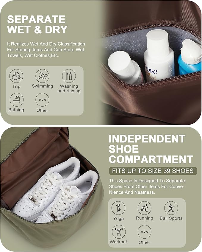 Gym Backpack for Women Waterproof Small Gym Bag - Image 4
