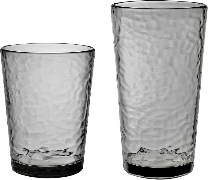 KLIFA- NICE- 14.7 & 20 ounce, Acrylic Tumbler & Highball Drinking Glasses by KLIFAHome