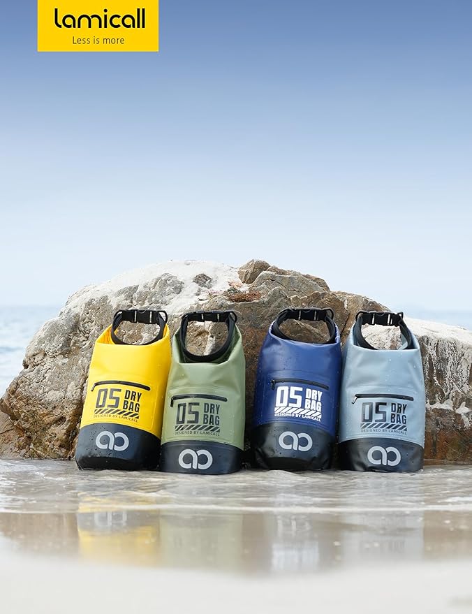 Lamicall Dry Bag Waterproof Backpack - 5L/10L/20L/30L/40L Large Water Proof Bag - Image 7