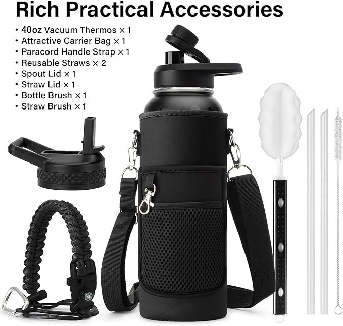 DYSANKY Insulated Water Bottle | Thickened Stainless Steel Vacuum Metal | - Image 2