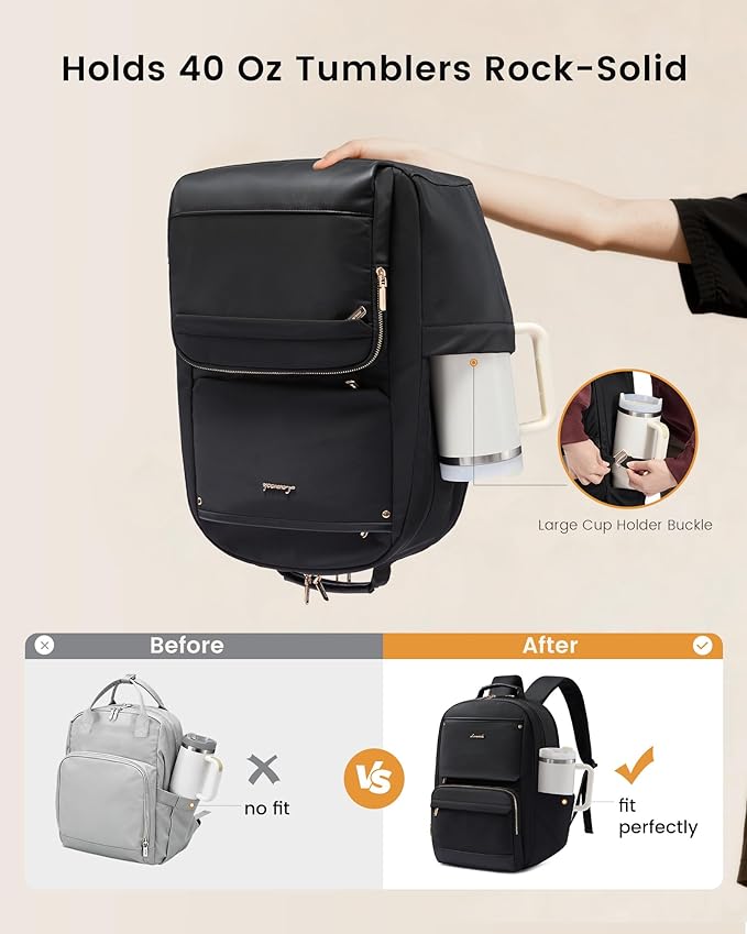 LOVEVOOK Laptop Backpack for Women - Image 2