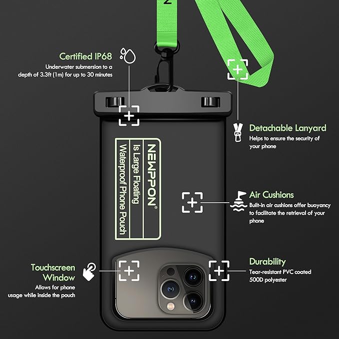 Floating Waterproof Cell Phone Pouch - Image 5