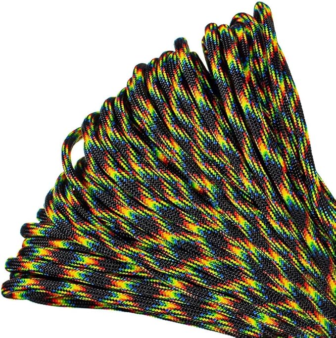Paracord Planet 550lb Commercial Grade Paracord – 7 Strand Type III Nylon by ParacordPlanet