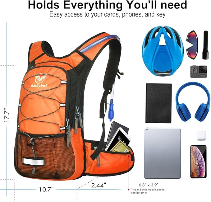 Mothybot Insulated Hydration Backpack Pack - Image 5