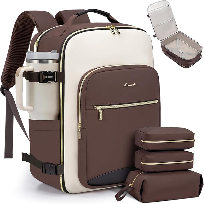 LOVEVOOK 50L Travel Backpack for Women & Men, Airline Approved Carry On Luggage by LOVEVOOK