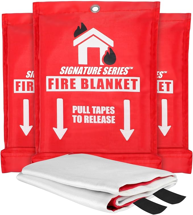 Signature Series Fire Blanket | Flame Suppression Fiberglass Blanket by CertifiedBrands