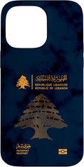 Lebanon, Lebanon Passport, Lebanon Flag, Lebanon map. Case by Unknown