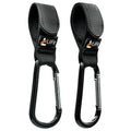 2 Pcs Black Baby Stroller Hooks by LilFe