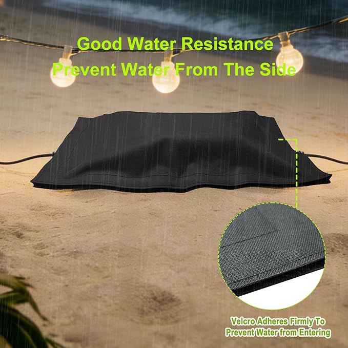 Outdoor Electrical Box Waterproof Covers, 3-Side Velcro Closed, Weatherproof - Image 7
