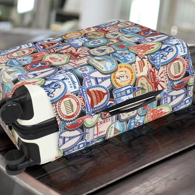 Explore Land Travel Luggage Cover Suitcase Protector Fits 18-22 Inch Case - Image 6