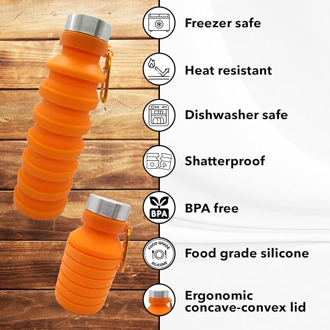 Gadgetime USA Collapsible Water Bottle - Image 4