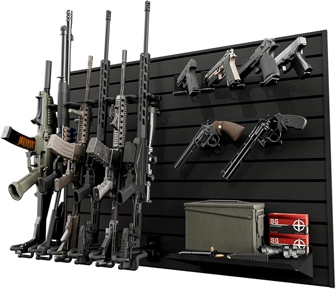 Hold Up Displays Gun Wall Mount Display, Modular Tactical Wall by HoldUpDisplays