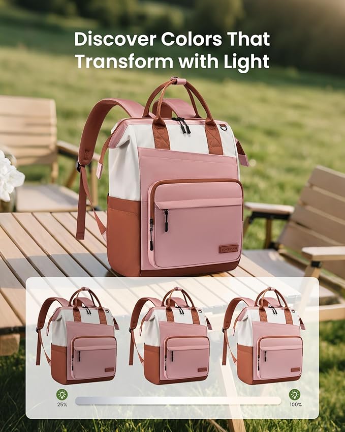 LOVEVOOK Laptop Backpack for Women, 15.6 Inch Travel Backpack for Work College - Image 7