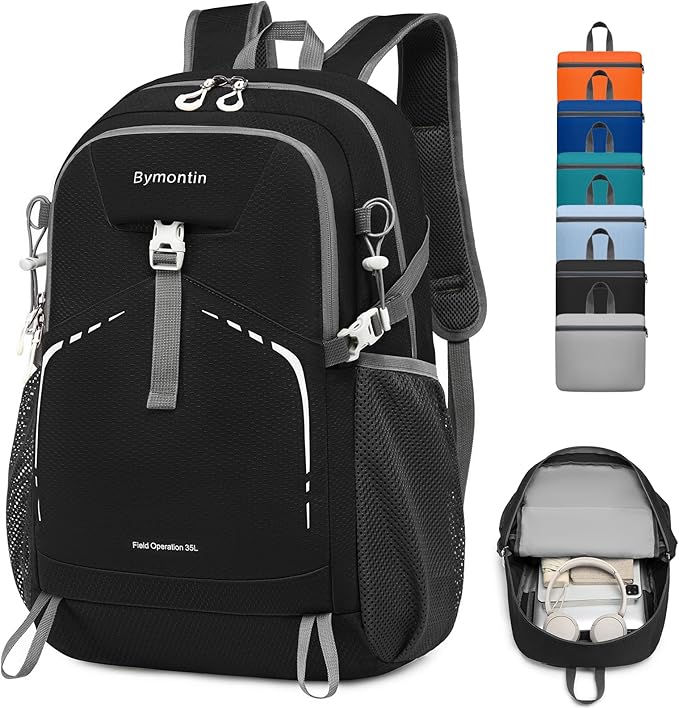45L Lightweight Packable Backpack – Durable Foldable Daypack by Unknown