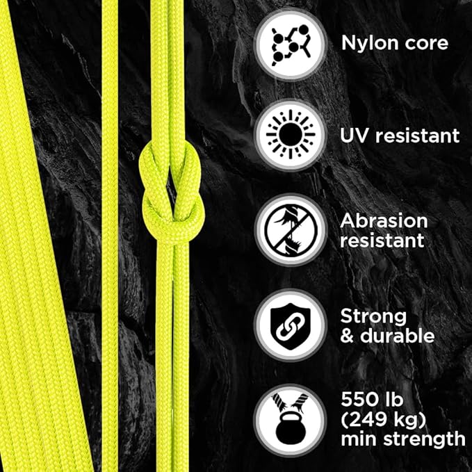 TECEUM 5/32" Paracord Rope 1000 – 1000ft / 200ft / 100ft / 50ft – Tactical - Image 3